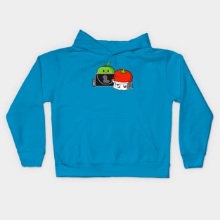 Tomato cures apple Kids Hoodie